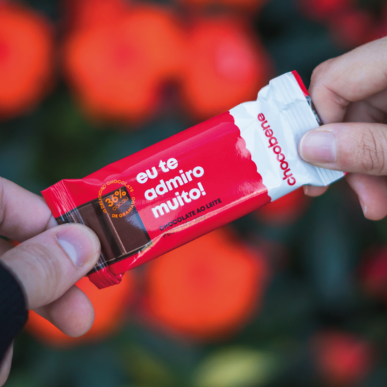 Pequenos gestos em pequenas barras: Chocobene chega ao mercado espalhando positividade