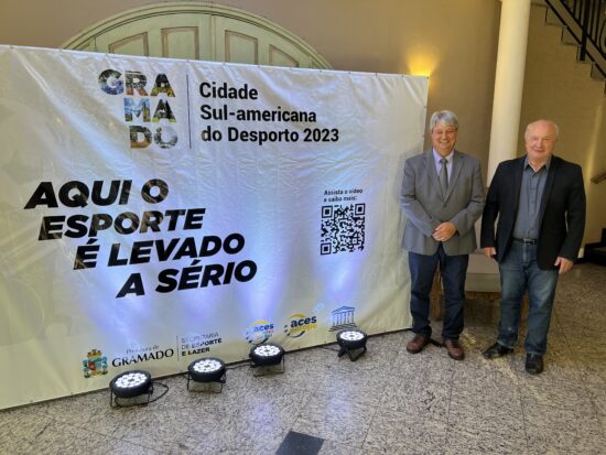 “Essa distinção mostra que estamos no caminho certo”, diz prefeito Nestor Tissot sobre o título de Cidade Sul-Americana do Desporto